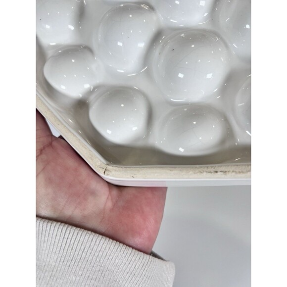 Provolone‎ Or Escargot Bake Dish W/Capacity For 19 Microwave & Oven Artesanal - Picture 7 of 16